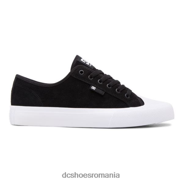 DC Shoes pantofi skate manual rt s pentru bărbați X0FD0190 alb negru