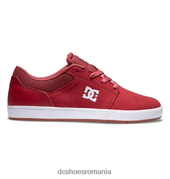DC Shoes pantofi skate pentru bărbați criza 2 X0FD0217 roșu cu bicicleta