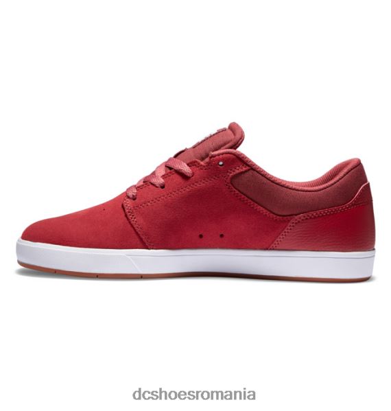 DC Shoes pantofi skate pentru bărbați criza 2 X0FD0217 roșu cu bicicleta