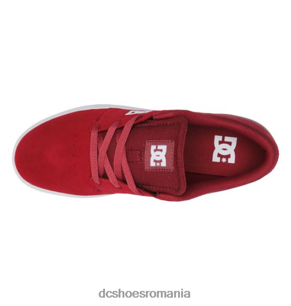 DC Shoes pantofi skate pentru bărbați criza 2 X0FD0217 roșu cu bicicleta