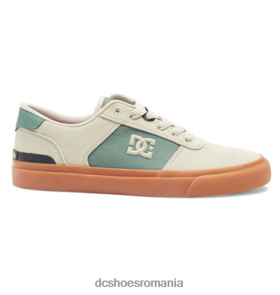 DC Shoes pantofi skate teknic pentru bărbați X0FD028 cafeniu/verde