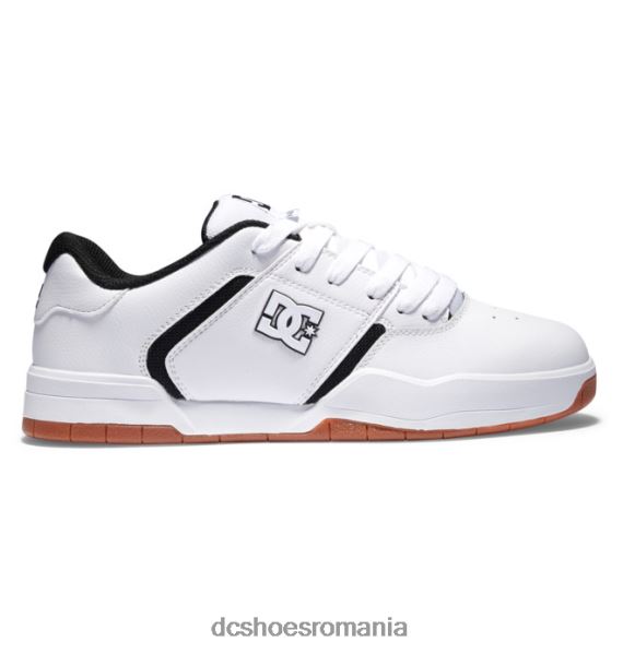DC Shoes pantofi centrali pentru bărbați X0FD0197 alb/negru/gumă