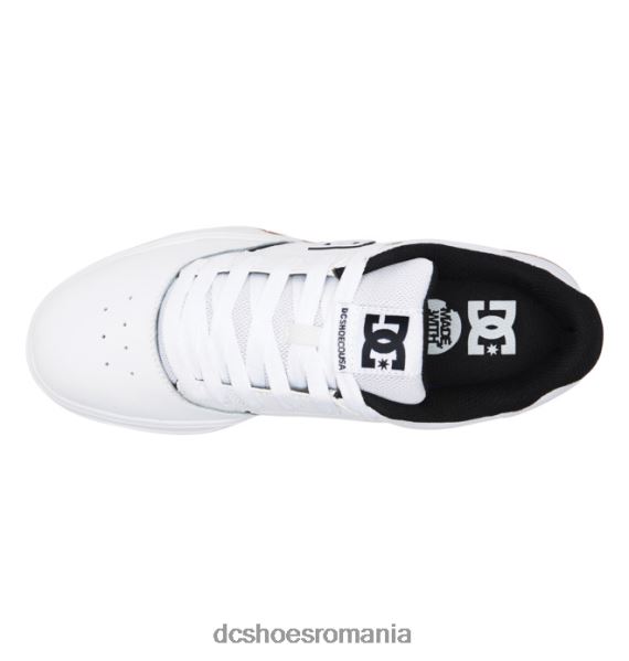 DC Shoes pantofi centrali pentru bărbați X0FD0197 alb/negru/gumă
