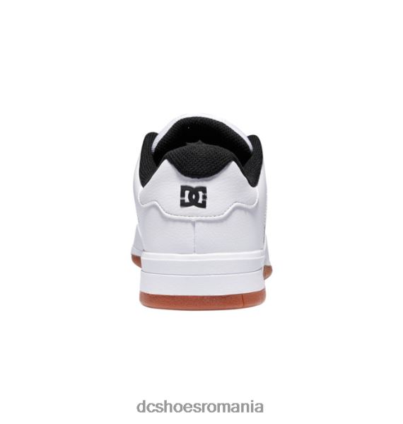 DC Shoes pantofi centrali pentru bărbați X0FD0197 alb/negru/gumă