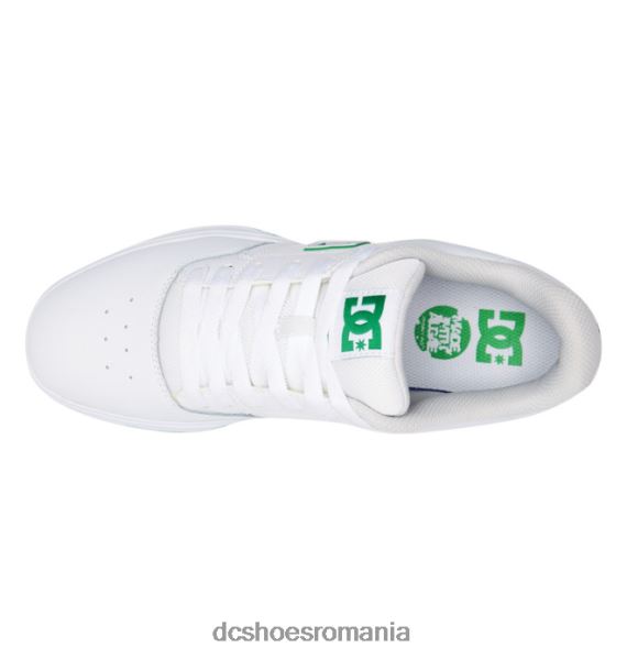 DC Shoes pantofi centrali pentru bărbați X0FD0216 alb/verde