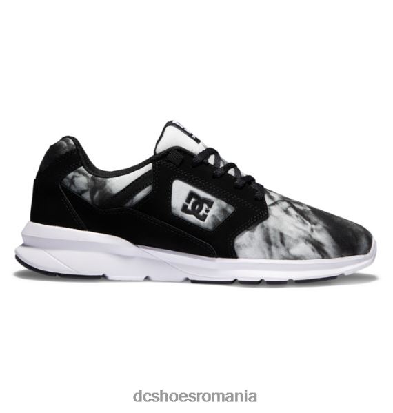 DC Shoes pantofi ușori skyline pentru bărbați X0FD022 decolorare alb/negru