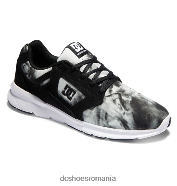 DC Shoes pantofi ușori skyline pentru bărbați X0FD022 decolorare alb/negru