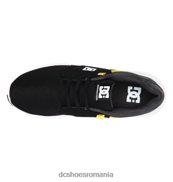 DC Shoes pantofi ușori skyline pentru bărbați X0FD023 negru/gri/galben