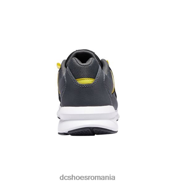 DC Shoes pantofi ușori skyline pentru bărbați X0FD023 negru/gri/galben