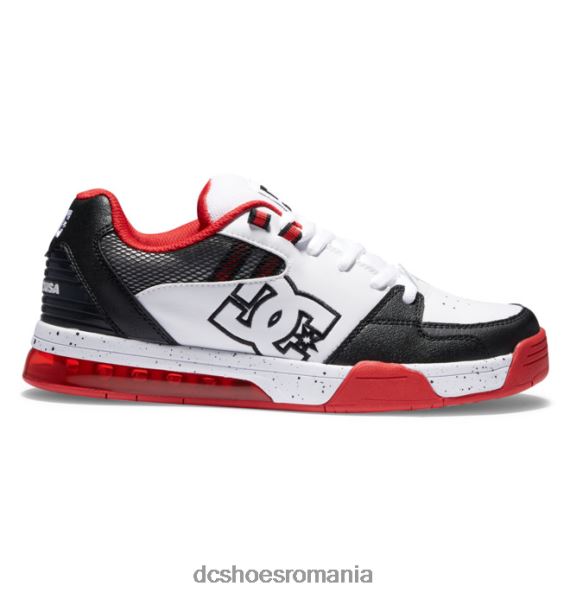 DC Shoes pantofi versatili pentru bărbați X0FD0142 alb/negru/roșu atletic