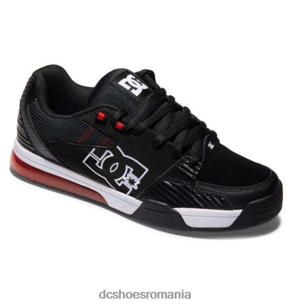 DC Shoes pantofi versatili pentru bărbați X0FD0311 negru/alb/roșu atletic