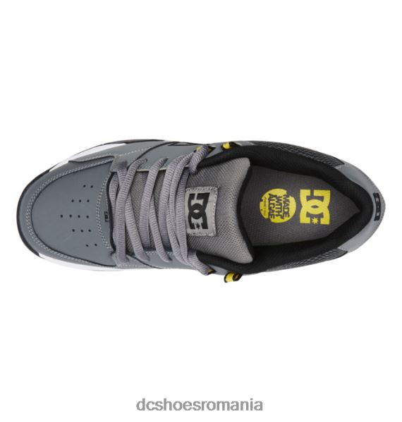 DC Shoes pantofi versatili pentru bărbați X0FD0319 gri/galben