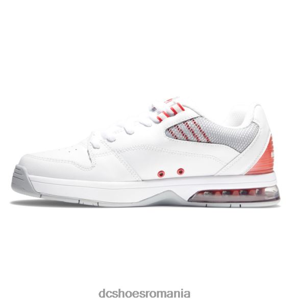 DC Shoes pantofi versatili pentru bărbați X0FD0383 alb/gri/rosu