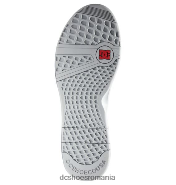 DC Shoes pantofi versatili pentru bărbați X0FD0383 alb/gri/rosu