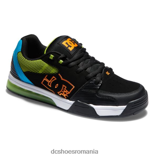 DC Shoes pantofi versatili pentru bărbați X0FD061 negru/albastru/verde