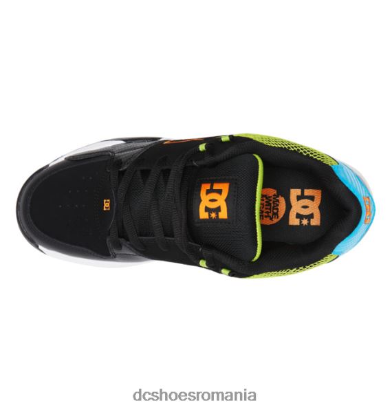 DC Shoes pantofi versatili pentru bărbați X0FD061 negru/albastru/verde