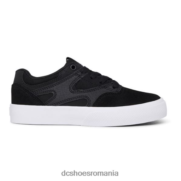 DC Shoes pantofi kalis vulc pentru copii X0FD0557 alb negru