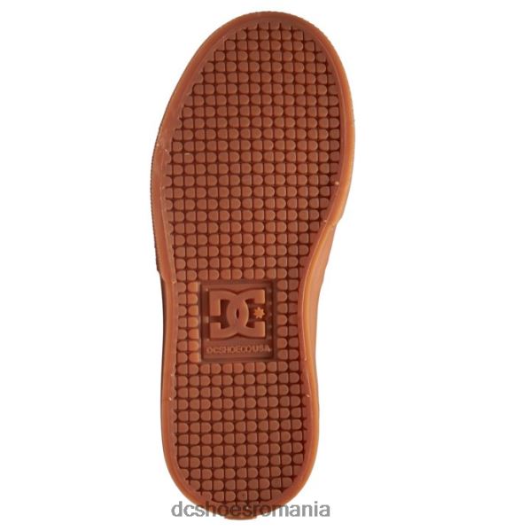 DC Shoes pantofi pentru copii kalis vulc mid-top X0FD0515 negru/gumă