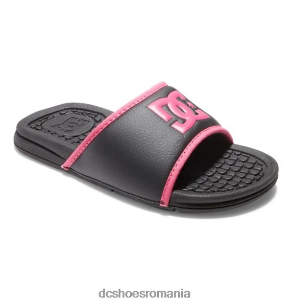 DC Shoes bolsa - sandale pentru fete X0FD0552 sablon negru/roz