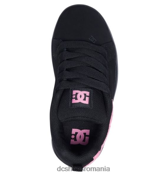 DC Shoes pantofi de curte graffik pentru copii X0FD0537 negru roz
