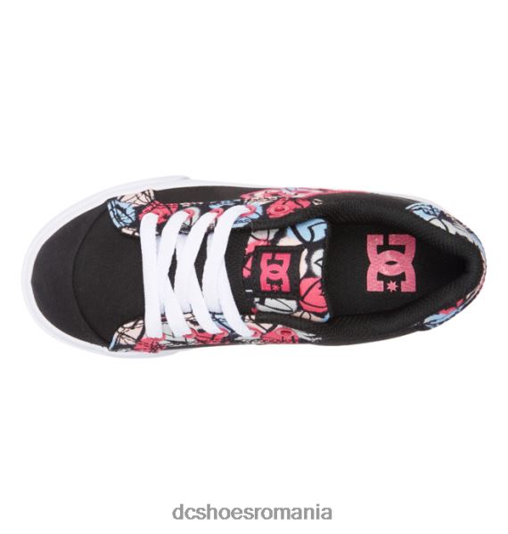 DC Shoes pantofi chelsea pentru copii X0FD0530 negru/multi