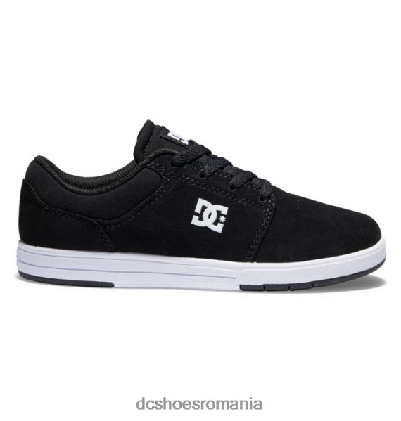 DC Shoes pantofi copii criza 2 X0FD0559 alb negru
