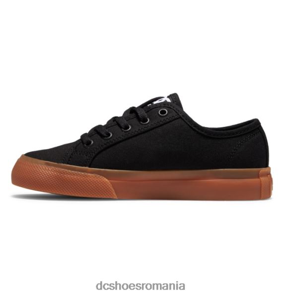 DC Shoes pantofi manuali pentru copii X0FD0560 negru/gumă