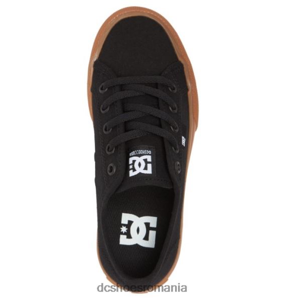 DC Shoes pantofi manuali pentru copii X0FD0560 negru/gumă