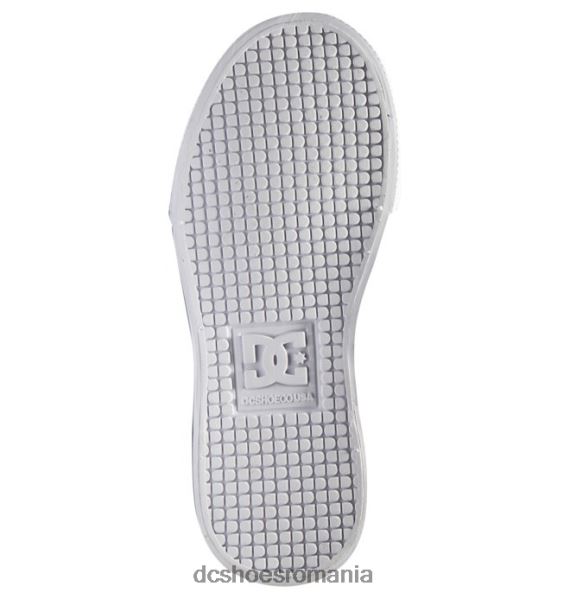 DC Shoes pantofi cu dantelă elastică pură pentru copii X0FD0529 negru roz