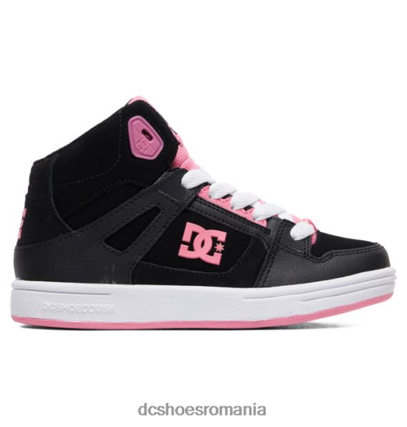 DC Shoes pantofi puri pentru copii X0FD0541 negru roz