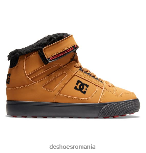 DC Shoes pantofi puri pentru iarnă pentru copii X0FD0510 grâu/negru