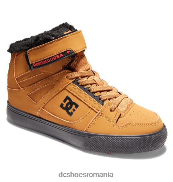 DC Shoes pantofi puri pentru iarnă pentru copii X0FD0510 grâu/negru