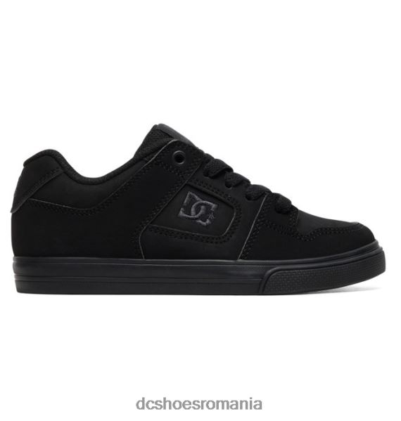 DC Shoes pur - pantofi pentru băieți X0FD0540 negru/negru pirat