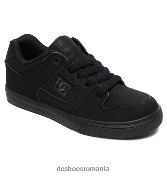 DC Shoes pur - pantofi pentru băieți X0FD0540 negru/negru pirat