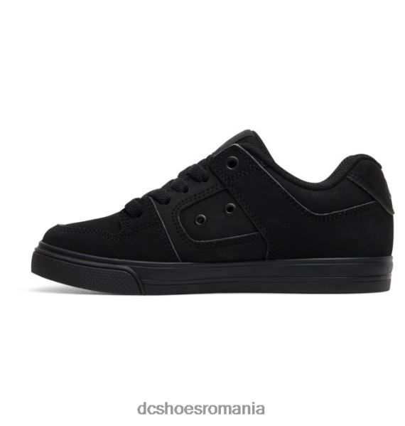 DC Shoes pur - pantofi pentru băieți X0FD0540 negru/negru pirat