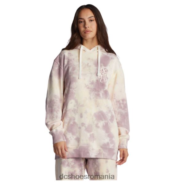 DC Shoes hanorac decolorat pentru femei X0FD0484 vopsea de vară