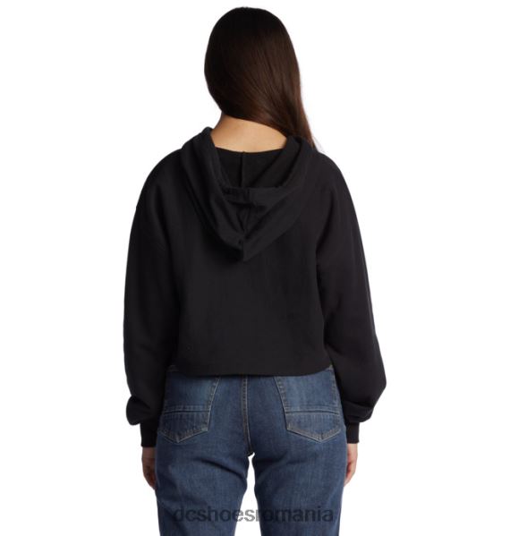 DC Shoes hanorac decupat dc pentru femei 2 X0FD0481 negru