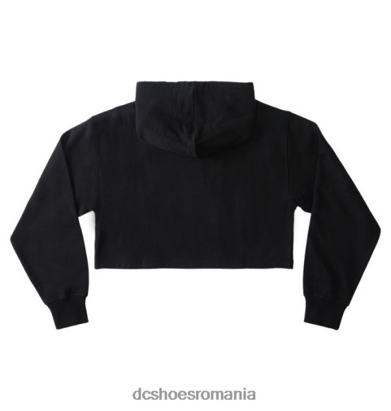 DC Shoes hanorac decupat dc pentru femei 2 X0FD0504 negru/fucsia