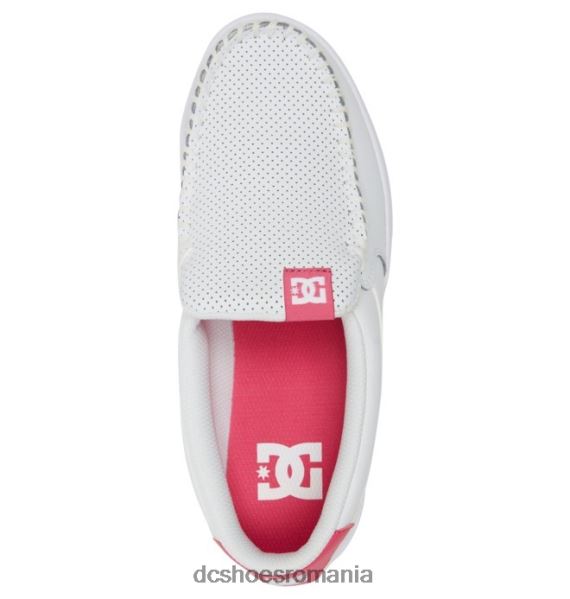 DC Shoes pantofii sclipici pentru femei X0FD0436 alb/roz