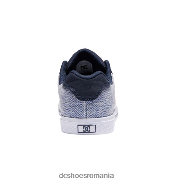 DC Shoes pantofi chelsea de damă X0FD0444 albastru alb
