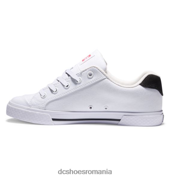 DC Shoes pantofi chelsea de damă X0FD0452 alb/zebră