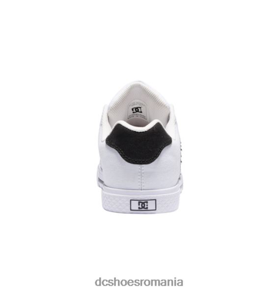DC Shoes pantofi chelsea de damă X0FD0452 alb/zebră