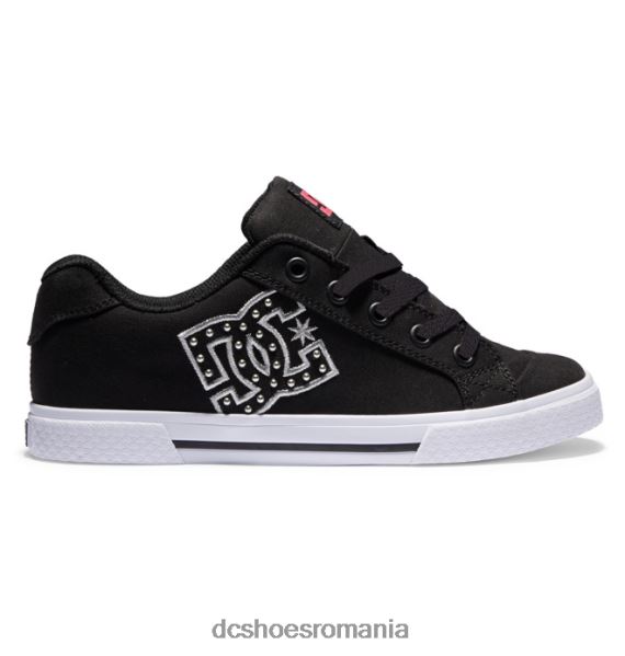 DC Shoes pantofi chelsea de damă X0FD0458 negru/zebră