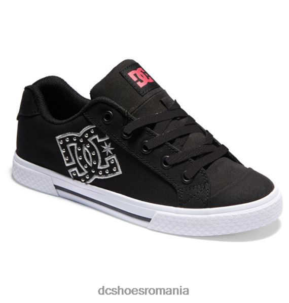 DC Shoes pantofi chelsea de damă X0FD0458 negru/zebră