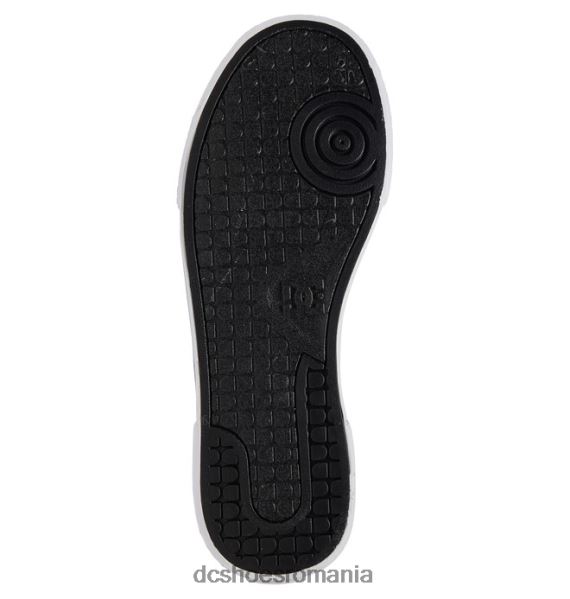 DC Shoes pantofi de pânză Chelsea de damă X0FD0454 alb negru