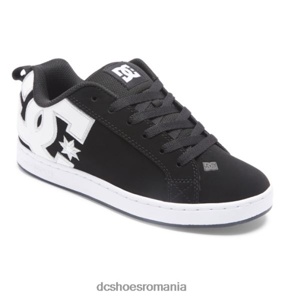 DC Shoes pantofi graffik de curte pentru femei X0FD0438 sablon negru/alb