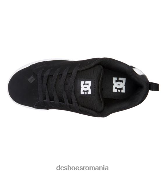 DC Shoes pantofi graffik de curte pentru femei X0FD0438 sablon negru/alb