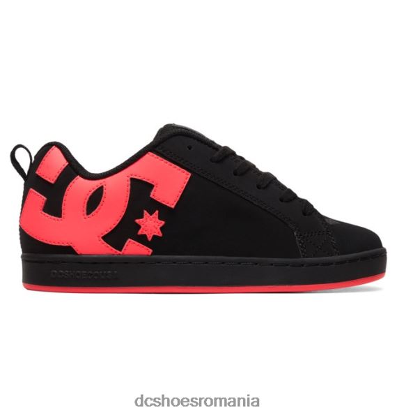 DC Shoes pantofi graffik de curte pentru femei X0FD0439 negru/roz aprins