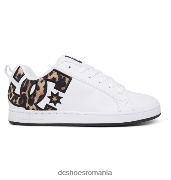 DC Shoes pantofi graffik de curte pentru femei X0FD0443 imprimeu leopard