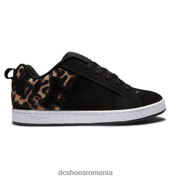 DC Shoes pantofi graffik de curte pentru femei X0FD0445 imprimeu negru/alb/negru